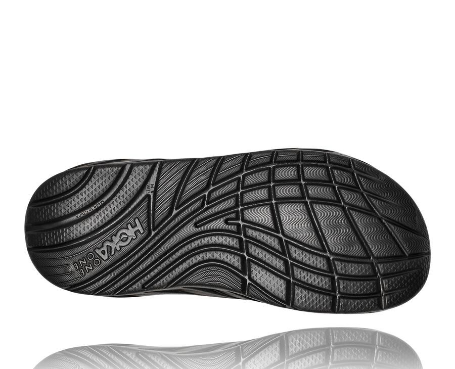 Hoka One One Badesandaler Herre - Ora Porno Cny - Sort/Guld - 973062ZPM